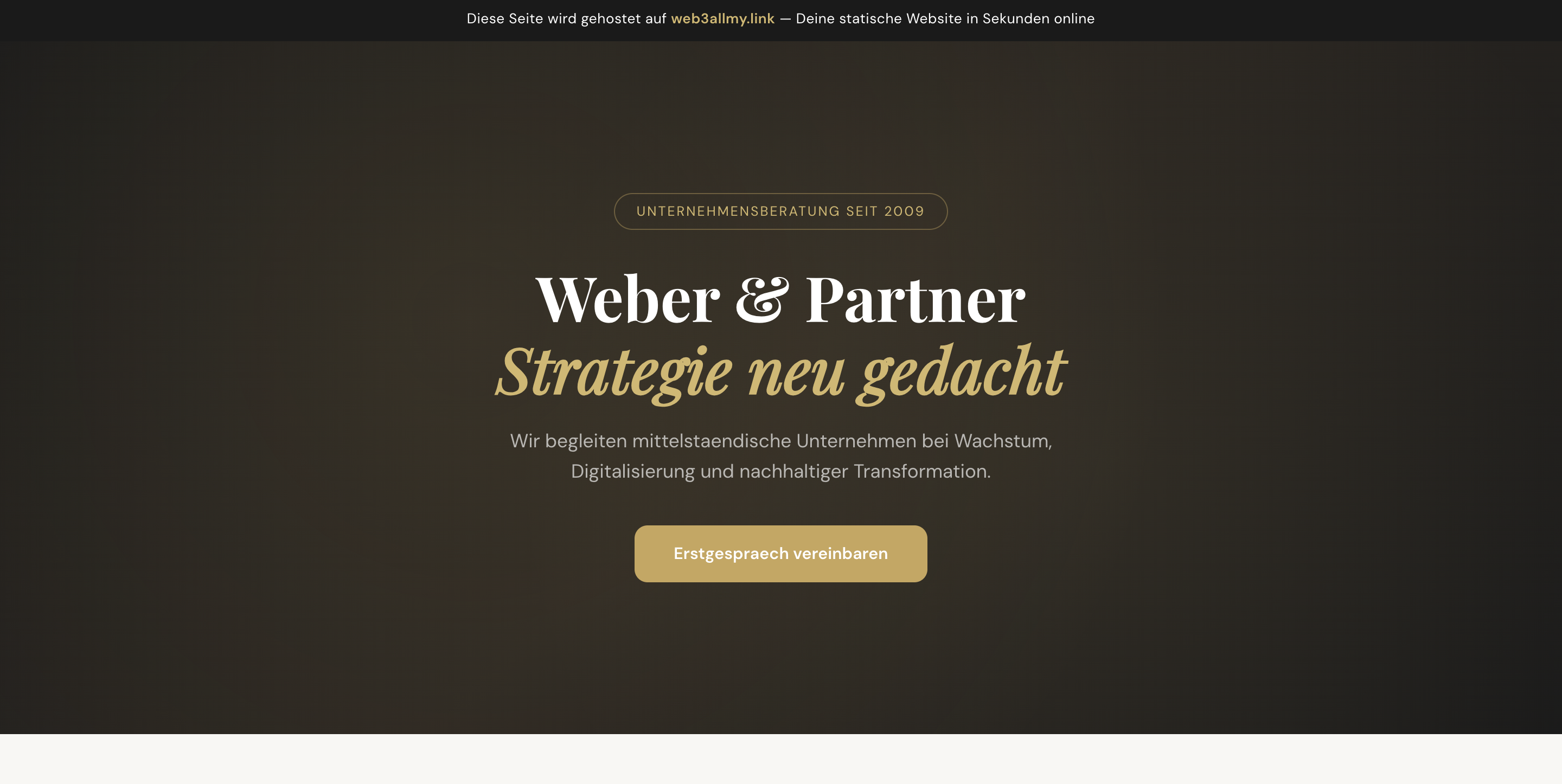 Screenshot of the app static sites hosting system